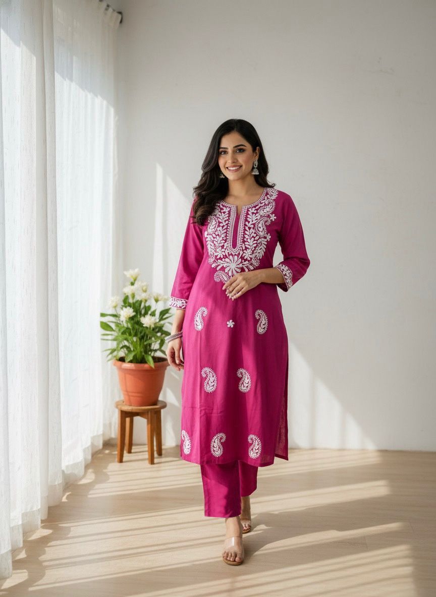 Pink kurti