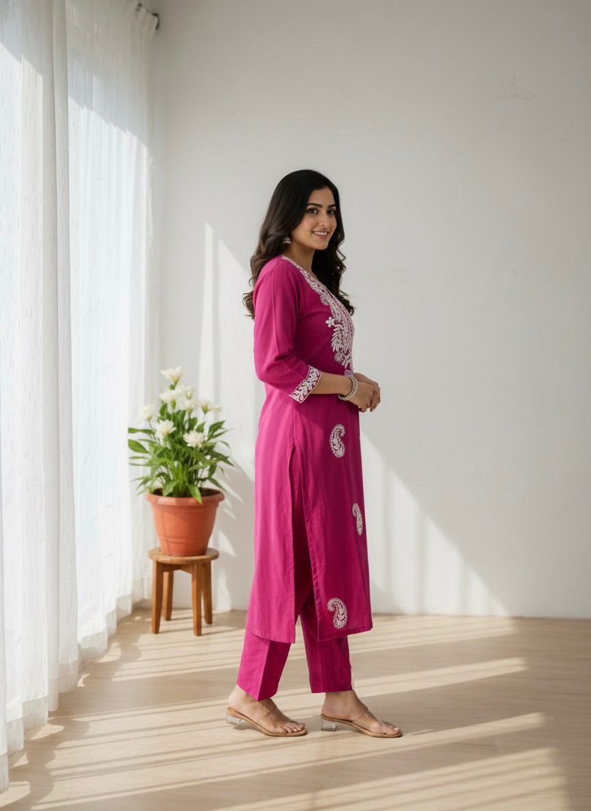Pink kurti