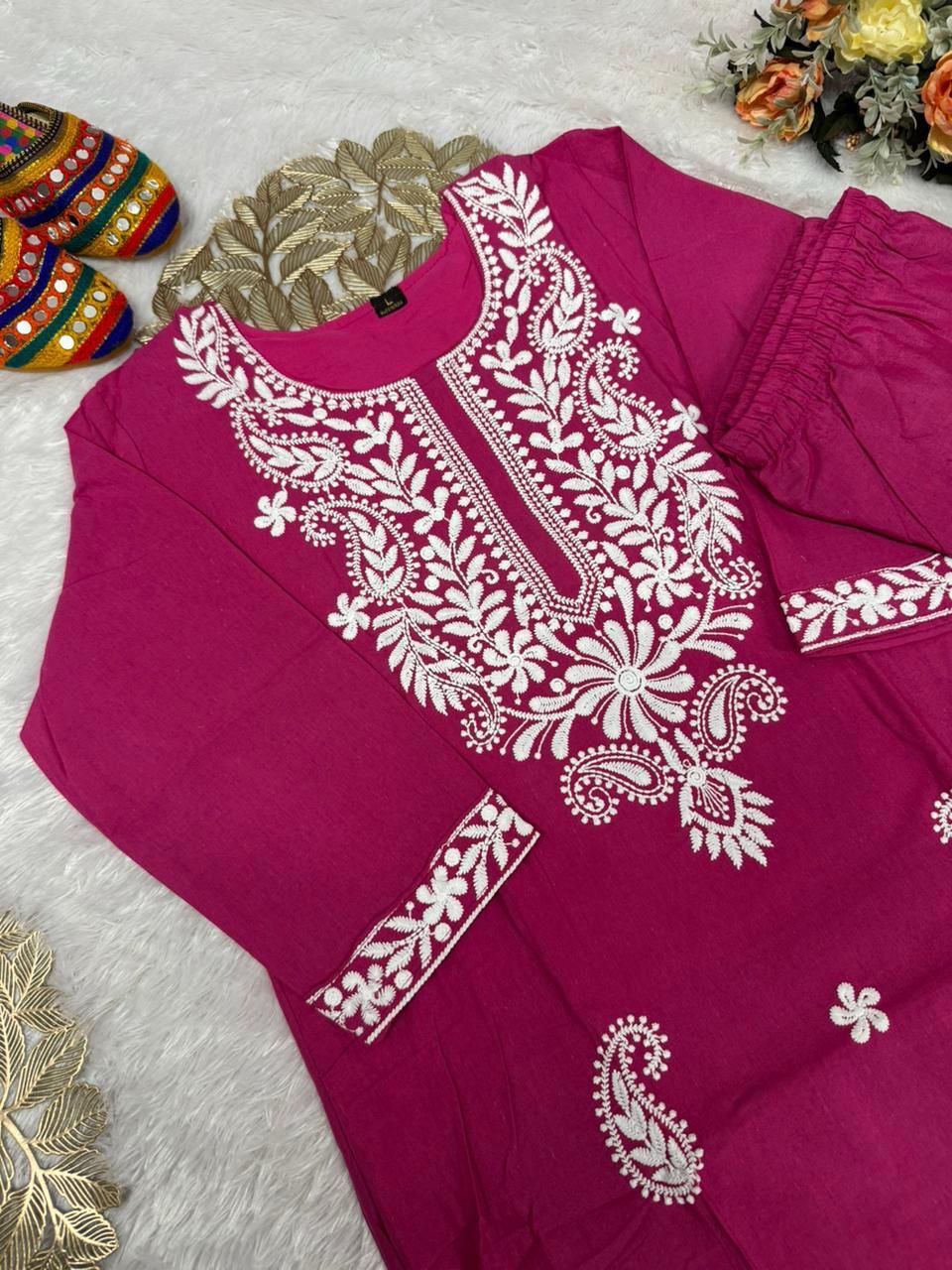 Pink kurti